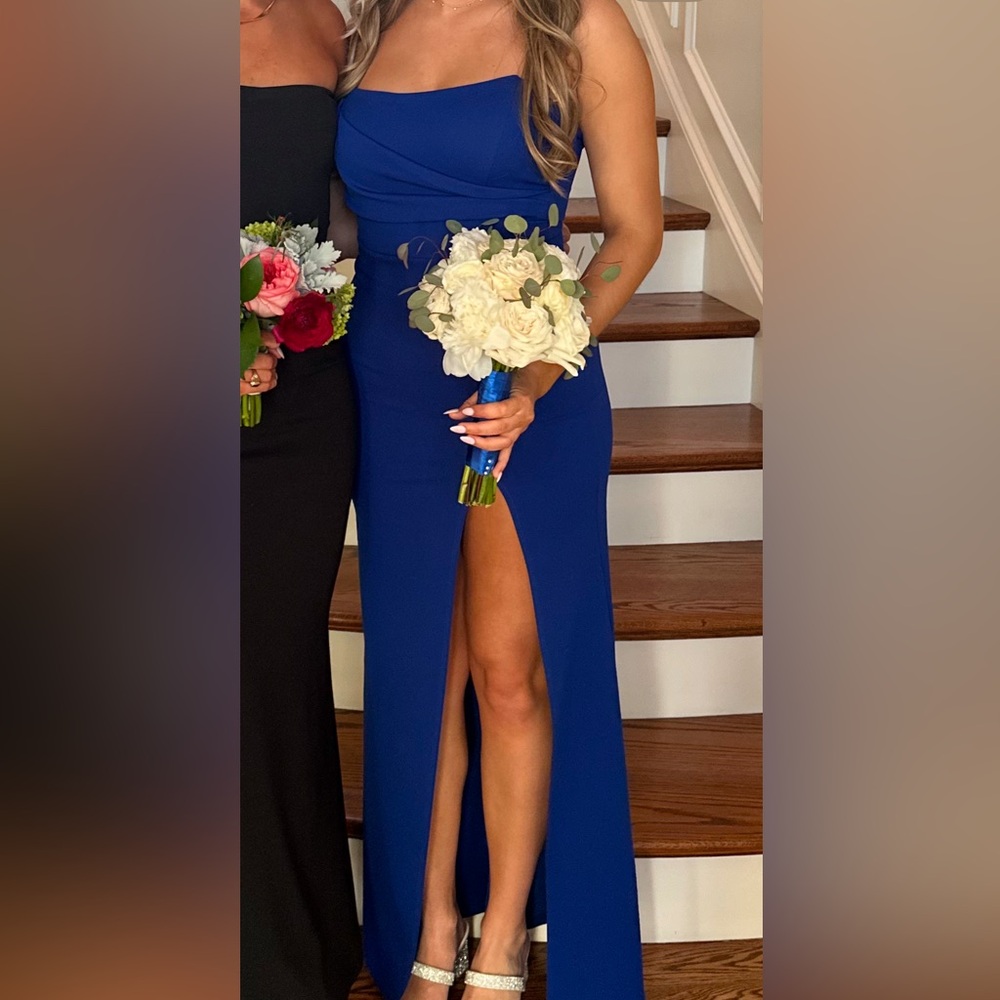 Blue prom dress size 6